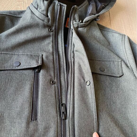 Marc New York Doyle Soft Shell Men's Jacket In Olive (Size M) - Picture 8 of 16